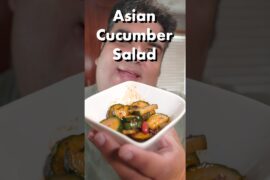 Asian Cucumber Salad #recipe #food #cooking #healthy