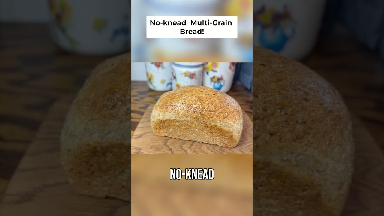 No-Knead Multi-Grain Bread No-Knead Multi-Grain Bread