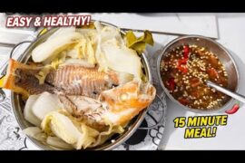 How to cook fish, Simple healthy dinner ideas, Quick meal prep, Steamed fish with dipping sauce