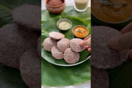 Soft Ragi Idli | High Calcium, High Fiber & Weight Loss Friendly #shorts #youtubeshorts #viral #food