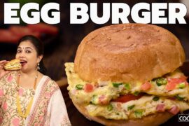 Egg Burger Recipe | Burger Recipe in 5 Minutes | Snacks Ideas for Kids | Egg Recipes