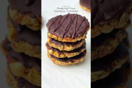 Healthiest Oatmeal Cookies Ever #recipe #shortvideo #cookies #healthy #shorts #snacks