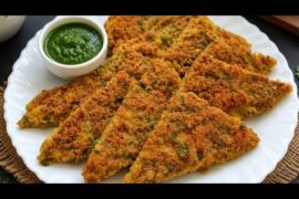 5 Minute High Protein Breakfast | Healthy & Less Oil Breakfast Recipe
