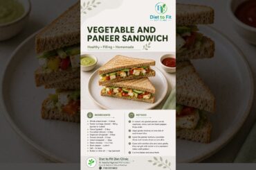 Weight lose High Protein sandwich #madprotein #viral #vegetarian #easynutrition