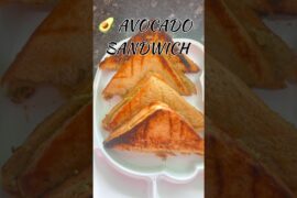 Avocado sandwich healthy indian breakfast recipes for weight loss #shorts #viral #explore #sandwich