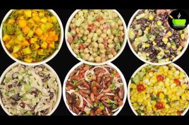 6 High Protein Salad Recipes | Healthy Salad Recipes | Protein-packed salad | Healthy protein salad