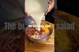 Dill Pickle Pasta Salad! Must try