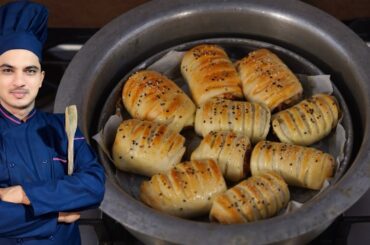 Perfect Chicken Bread Recipe | Bakery Style Chicken Bread Recipe | Chef M Afzal |