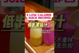 5 Low Calorie Juice Recipes to Try Today #recipe #shorts