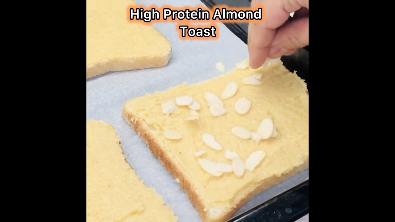 Healthy Almond Toast Recipe | Easy Almond Butter Breakfast #Shorts Healthy Almond Toast Recipe | Easy Almond Butter Breakfast #Shorts