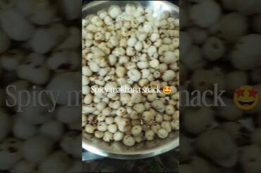 SpicyMakhana #HealthySnacks #Shorts #WeightLossRecipes #MakhanaRecipe #QuickSnacks #CookingShorts