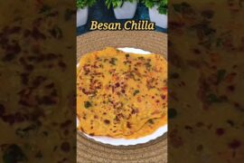 15 Minutes Breakfast Recipe | Besan Chilla #shorts #breakfast #recipe #viral