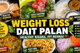 Weight Loss Diet Plan | Full Day Indian Diet Plan | Healthy Meals for Fast Weight Loss|Easy HomeDiet