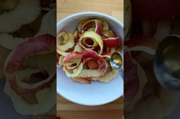 Easy Homemade Apple Chips #applerecipe  #recipe #healthysnacks