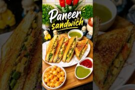 Healthy Paneer Veggies Cheese Sandwich #shorts #sandwich #recipe #viral #youtubeshorts #healthy