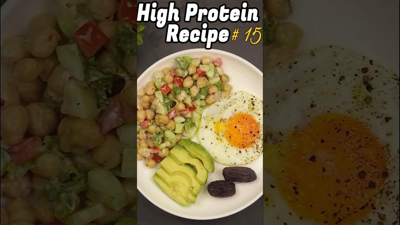 High Protein Recipe #15 | Protein Rich Recipes | Protein Rich Salad Recipes | Healthy Salad Recipe High Protein Recipe #15 | Protein Rich Recipes | Protein Rich Salad Recipes | Healthy Salad Recipe