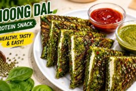 Moong Dal Sandwich Recipe | Crispy High Protein Breakfast | Easy & Healthy