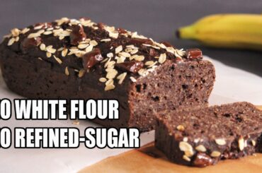 Healthy Chocolate Banana Bread | High Protein & Gluten-Free Breakfast