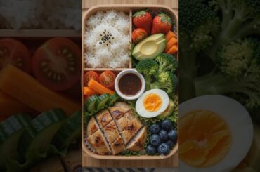 Healthy Bento Box Meals | Easy Meal Prep Ideas for Lunch #momfitness