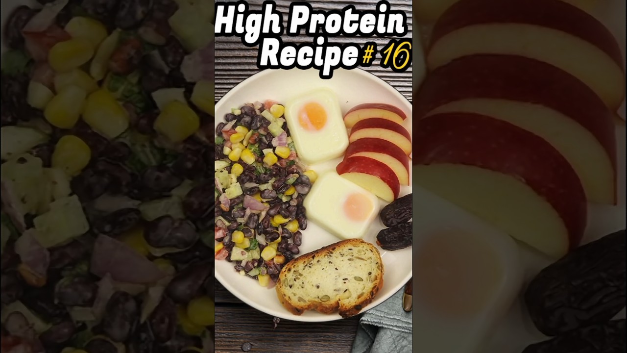 High Protein Recipe #16 | Protein Rich Recipes | Protein Rich Salad Recipes | Healthy Salad Recipe High Protein Recipe #16 | Protein Rich Recipes | Protein Rich Salad Recipes | Healthy Salad Recipe