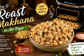How To Roast Makhana In Air Fryer|Crispy Roasted Makhana Recipe|Healthy Evening Snack|Air Fryer Reci
