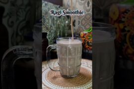 Healthy Ragi Smoothie Recipe | Easy & Nutritious Breakfast Drink | Ragi Milkshake