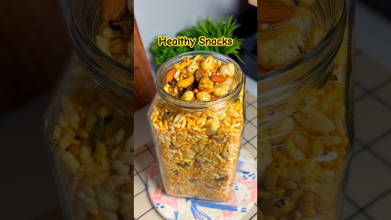 Healthy Bhel Recipe | Easy 5-Minute Healthy Snack #shorts Healthy Bhel Recipe | Easy 5-Minute Healthy Snack #shorts