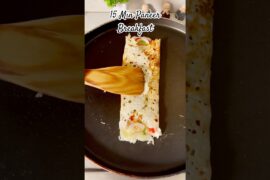 Quick Paneer Breakfast Recipe in 15Minutes #shorts  #morning