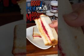 PB & J Sandwich #quickbreakfastrrecipe #peanutbuttersandwich