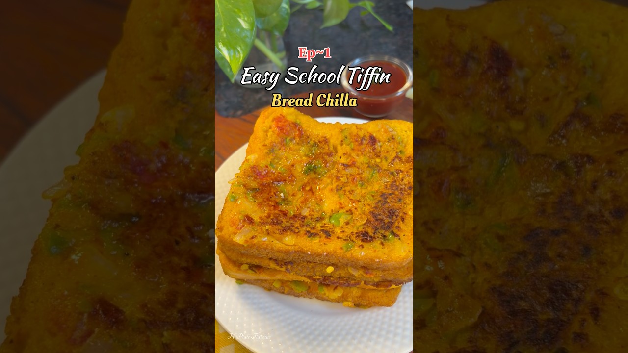Bread Chilla Recipe | Easy, Healthy & Quick Breakfast 15 Minutes #shorts #tiffin #breakfast #easy Bread Chilla Recipe | Easy, Healthy & Quick Breakfast 15 Minutes #shorts #tiffin #breakfast #easy
