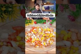 Kartik Aryan's Share his Diet recipe|Kartik Aryan's Favourite Healthy Protein Chaat#ytshorts #shorts