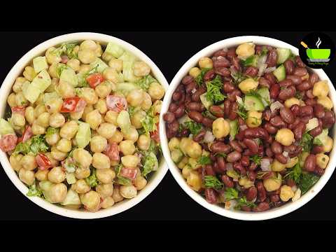 2 High Protein Salad Recipes | Protein Rich Salad Recipe| Healthy Salad Recipes | High Protein Meals 2 High Protein Salad Recipes | Protein Rich Salad Recipe| Healthy Salad Recipes | High Protein Meals