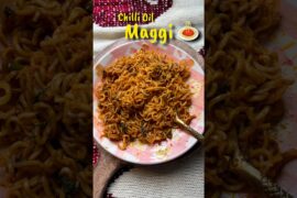 Trying Viral Chilli Oil Maggi Recipe + What I Eat In A Day #shorts #food #whatieatinaday #hindi