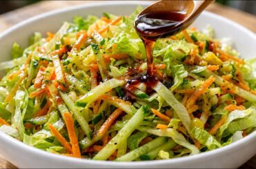 The Most Ordinary Salad With The Sweetest Little Upgrade |  One Simple Addition, Better Taste