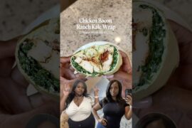 Chicken bacon ranch kale wrap #healthymeals #healthyrecipes #lowcarb #mealideas #healthylifestyle