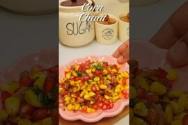 Healthy Corn Chaat in 5 Minutes #shorts #healthyrecipes #chaat