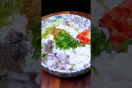 how to make chickpea salad recipe Part-2 #youtubeshorts #youtubeviral #shorts #DietSalad #WeightLoss