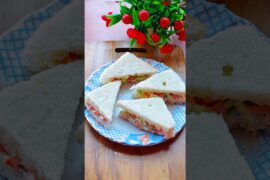 Healthy Veg Sandwich Recipe in 10 Minutes || #shorts #shortvideo