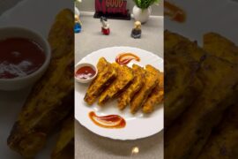 Bread Besan Chilla | Bread Besan Toast #shorts #breakfast
