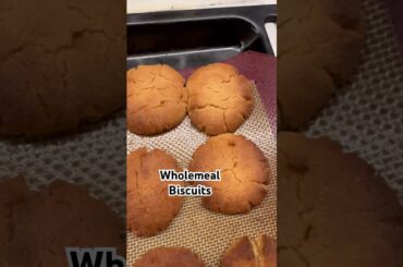 Wholemeal Biscuits || healthy biscuits|| A great snack || #biscuit #healthy #baking #recipe #cooking