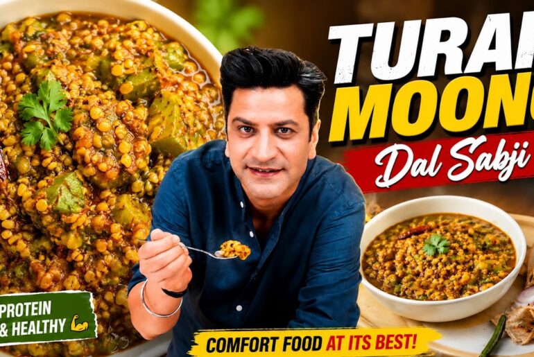 Turai Moong Dal Ki Sabji | Healthy Ghar Ka Khana | Easy Lunch & Dinner Recipe | Chef Kunal Kapur