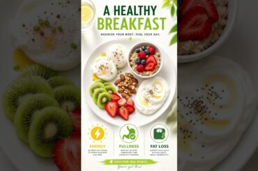 Best Breakfast for Energy and Fat Loss #healthylifestyle #healthtips #healthyfood #healthdiet