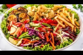Healthy Rainbow Salad Recipe | Fresh and Crunchy