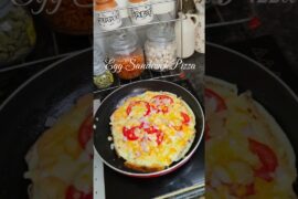Egg Sandwich Pizza #pizzalover #eggrecipe #eggpizzarecipe #healthyrecipes