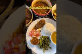 Simple & Healthy Lunch Recipe | Aar Mach, Nepali Style Salad & Quick Skincare Routine