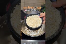 5-Minute Murmura Namkeen Recipe | Healthy Puffed Rice Snack | Indian Tea Time Snack #shorts #fyp