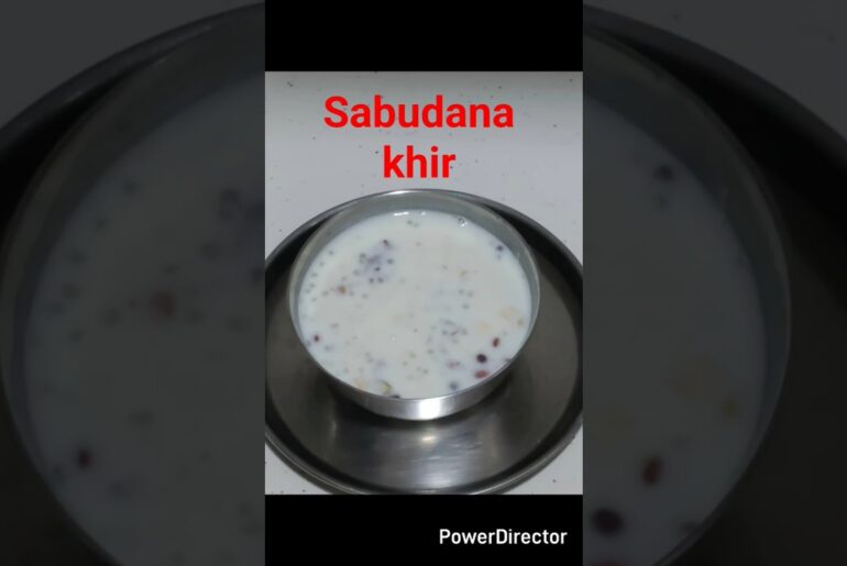 savan special sabudane ki khir #recipe #food #healthy #cooking #short