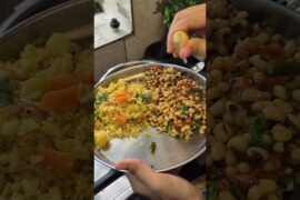 Poha barbati usal #healthybreakfast #pcosdiet #healthyfood #recipe #minivlog #fyp #healthylifestyle
