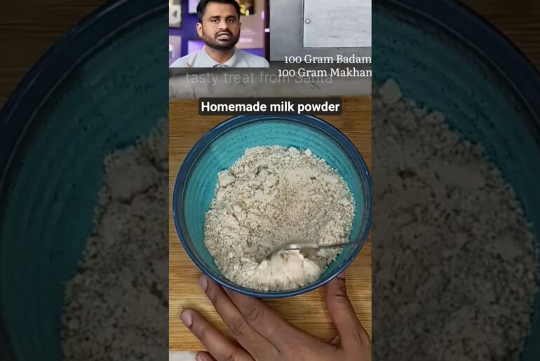 Energy Boosting Milk Powder Recipe ! Dr Robin Sharma's SECRET!#shorts#easyrecipe