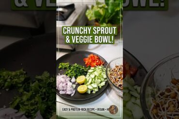 Healthy Sprouts Salad | Ankurit Chana Salad Recipe |